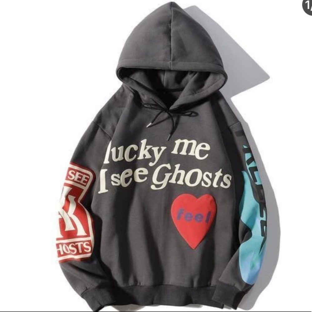 Lucky me I see Ghosts Hoodie! never worn!!